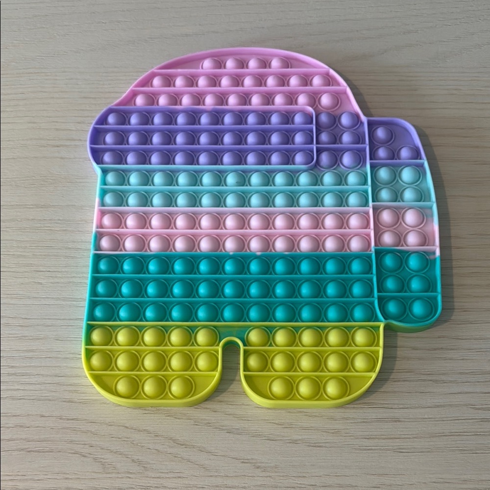 Multicolor Pop It Fidget Toy